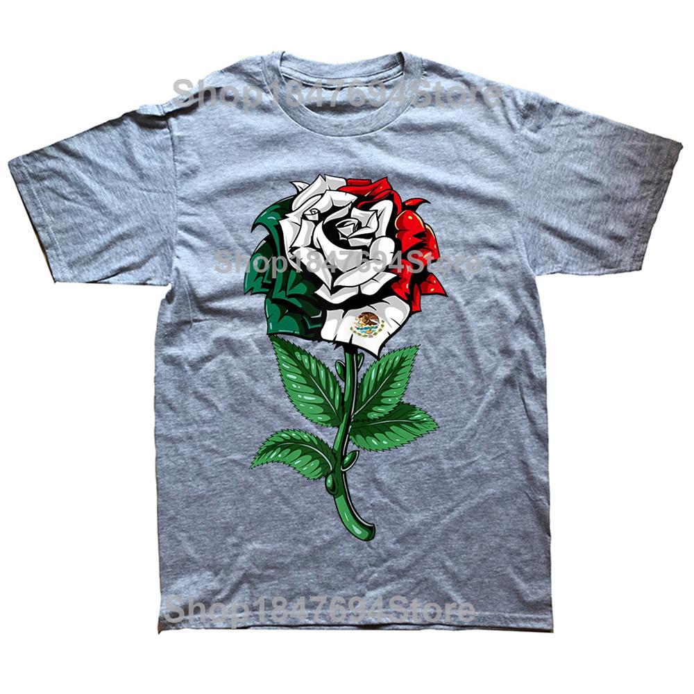 Funny Mexican Girl Hair Flag Mexico Pride T Shirt Tee Tops Round Neck ShortSleeve Fashion Tshirt Clothing Casual Basic Tshirts