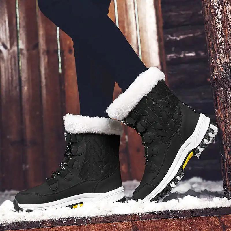 41 Plush Woman Hike Silver Boots Ladies Shoes Husband Sneakers Sport Trend Kit Super Comfortable New Fast Pro Maker Sheos