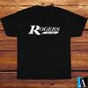 Rogers Est 1849 Weißes Logo Schwarzes T-Shirt