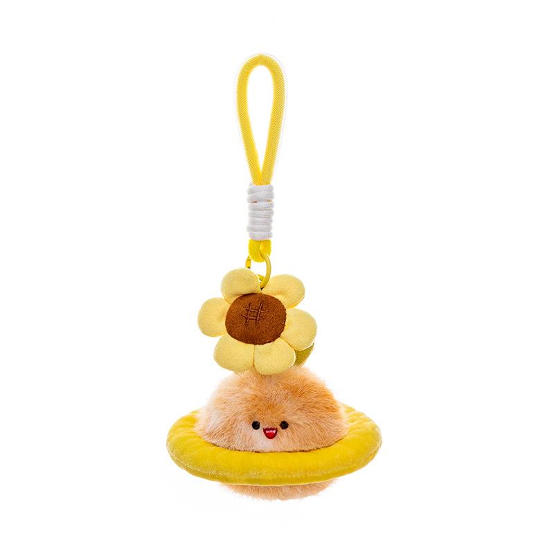 Saturn Earth Moon Jupiter Mercury Mars Plush Toy Keychains Stuffd Doll Bag Pendant