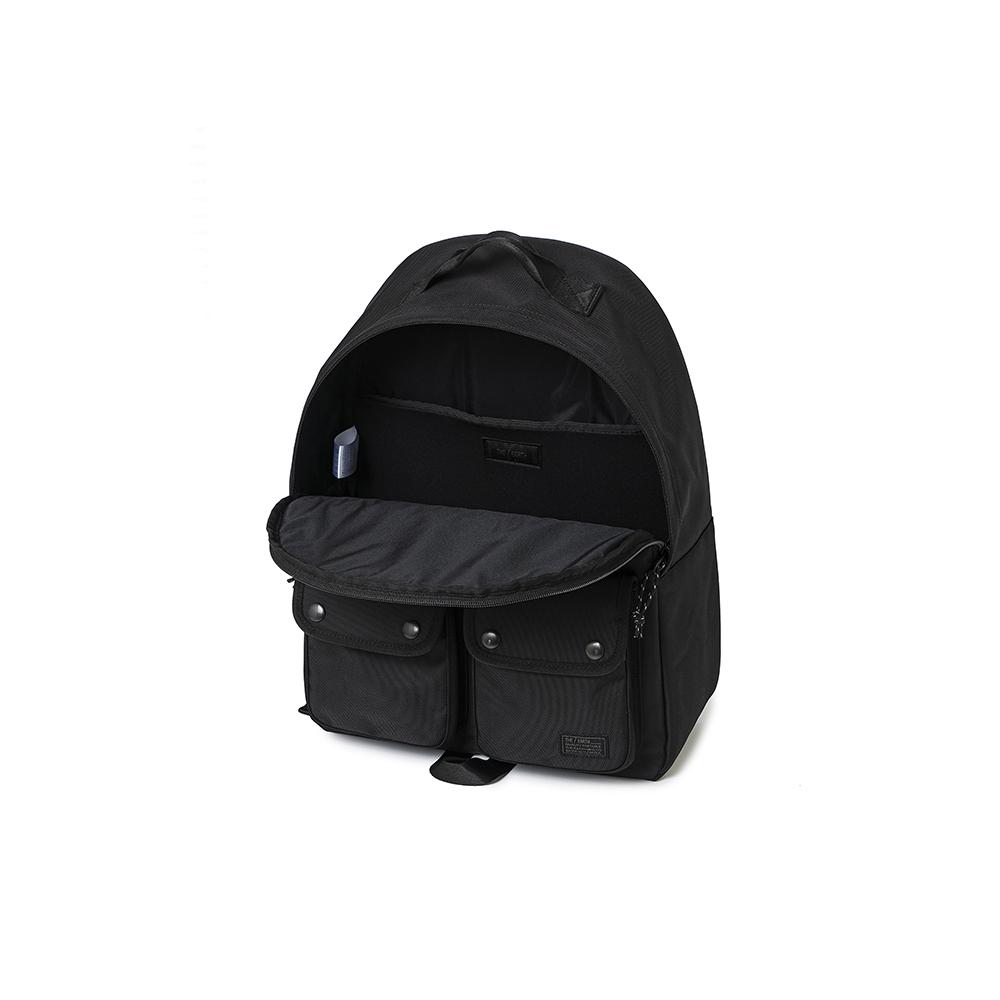 The Earth Cordura Ballistic 2 Pocket Daypack - Black
