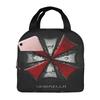 Custom Corporation Umbrellas Insulated Lunch Bag for Work School Horror Video Game Leakproof Thermal Cooler Lunch Box Men Women