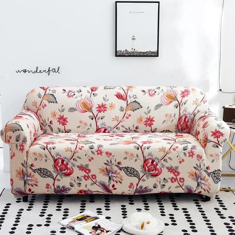 1/2/3/4 Seater Elastic Stretch Modern Sofa Covers for Living Room Sofa Couch Slipcovers Sectional Sofa Covers Housse De Canap
