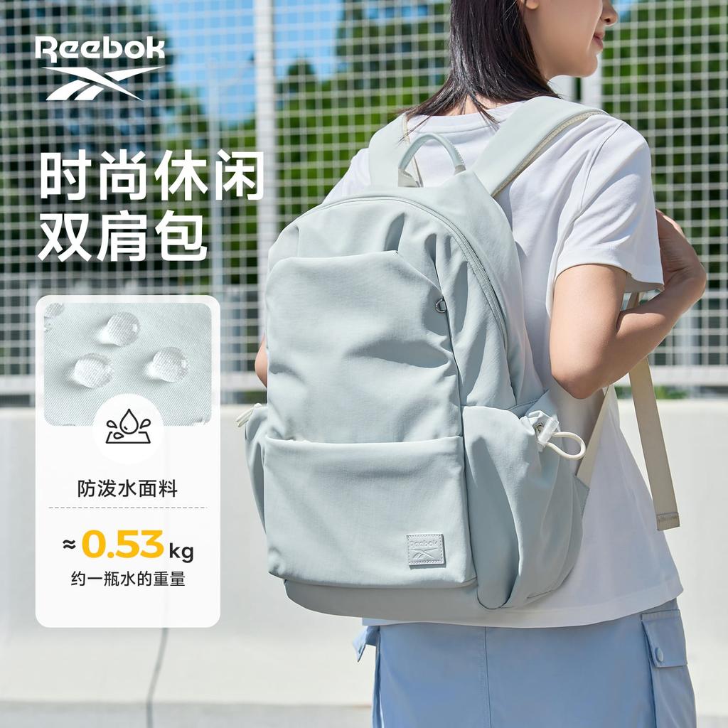 Reebok Fabric Backpack Regular Unisex Candy Blue/Cream White/Light Pink RB260541M