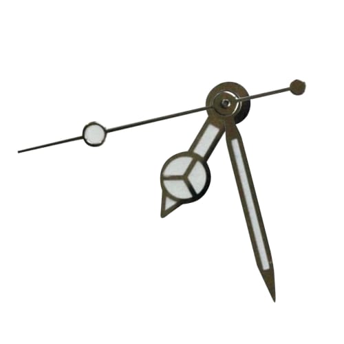 

Three-Piece Silver-Plated Watch Hand Kit Compatible with ETA 2824 Accessories