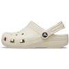 Crocs Kinder Classic Clog Sandalen, Knochenweiß, 19cm