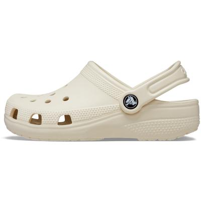 Crocs Kids' Classic Clog Sandals, Bone, 19cm