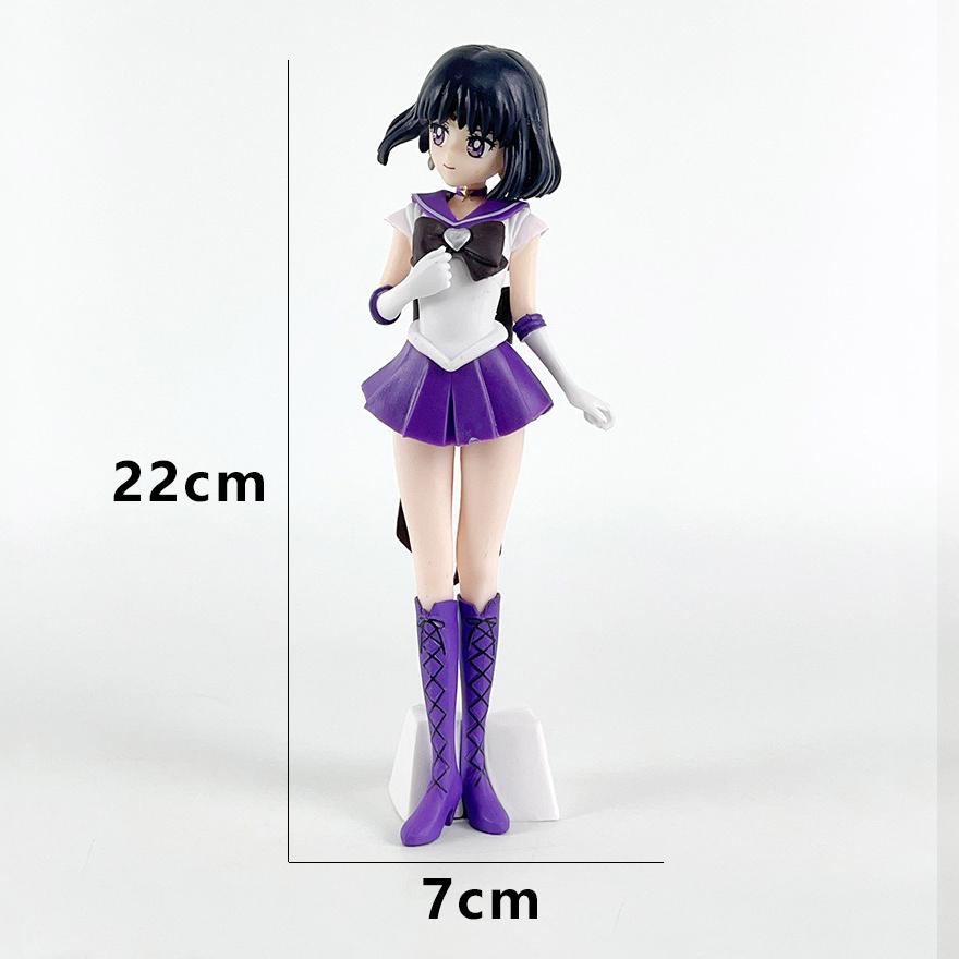23cm Anime Sailor Moon Meiou Setsuna Action Figure GLITTER&GLAMOURS Kaiou Michiru Tenoh Haruka Tomoe aru Giocattolo Regalo