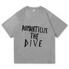 Female Tees METRIC RoUnisexticize The Dive Tshirts Summer Cotton Short Sleeve Unisex Streetwear Tees Graphic Print Merch Women Tops
