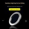 Stainless Steel Seamless Solid Iron Figure-8 Fishing Ring