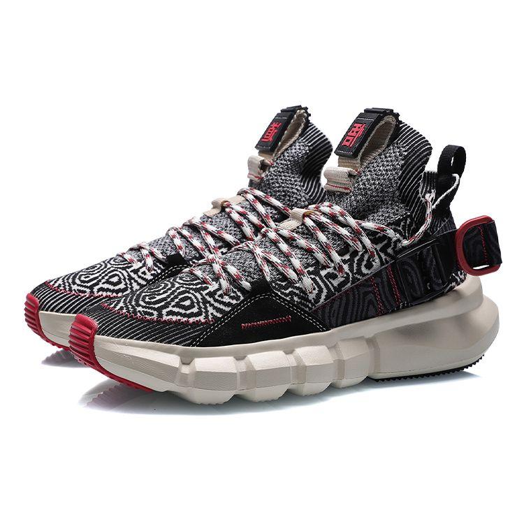 Li Ning Wu Dao 2.3 2019 New York Fashion Week Runway Series Cushioning Anti-Slip Durable Supportive Mid-Top Lifestyle Casual Shoes AGBP095-8