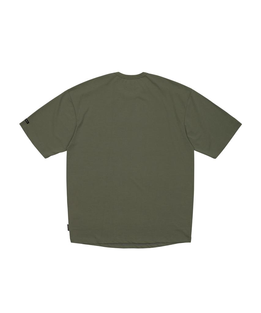 AJOBYAJO [Pba] Ajo Collage T-Shirt [Khaki]