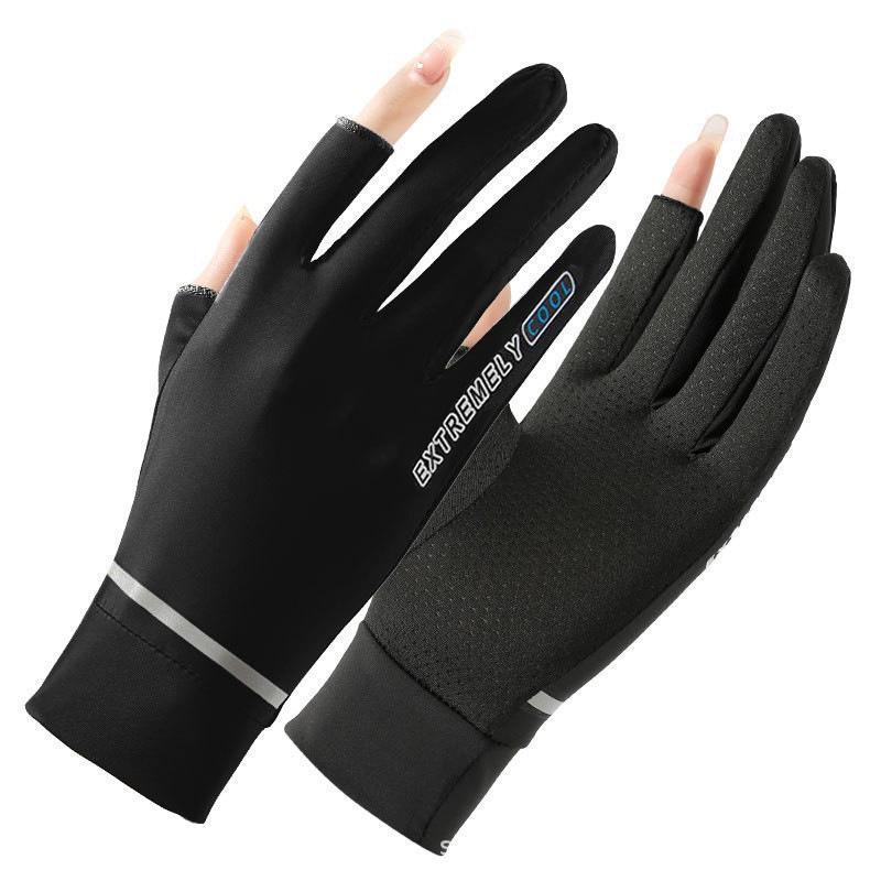 Women's Lightweight Breathable Sun Protection Gloves for Summer – Cycling, Driving, Outdoor Sports, Touchscreen-Compatible