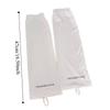 Arm Protection Cycling Sunscreen Sleeves Elastic Loose Long Ice Silk Sleeves Thin White Sunscreen Arm Covers Summer