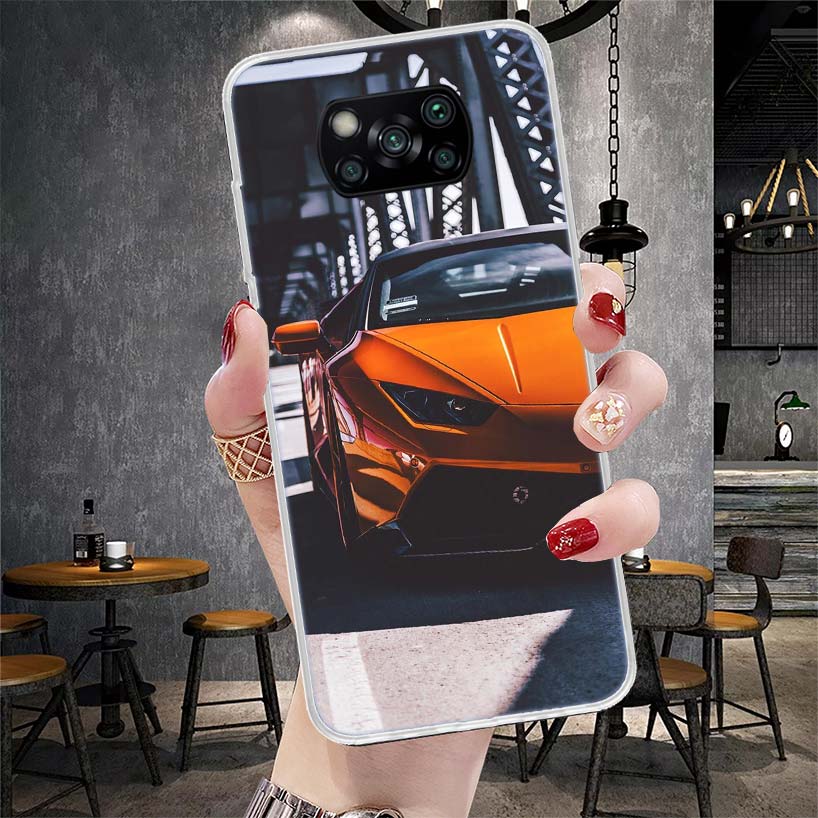 Sports Cars Male Men Soft Phone Case For Xiaomi Redmi 15C 15 13C 13 Poco X5 X6 X7 F7 Ultra M7 12C 12 10 10C 9C 9A 9T 9 Fundas Po