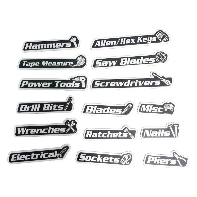 Pack of 15 Reusing Magnetic Badges Labels Allowing Quick Relocation for Efficient Warehouse and Exhibition Management 1