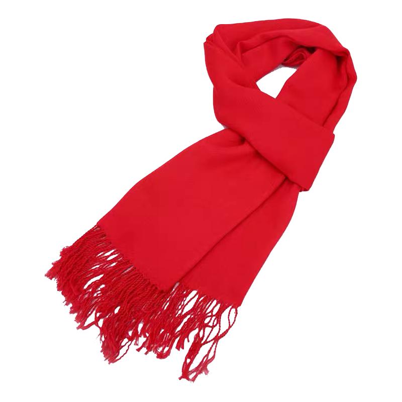 Chinese Red Scarf