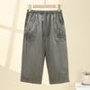 Summer Slim Fit Loose High Waisted Casual Pants for Women Straight Leg Pants for Outerwear