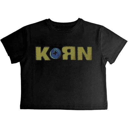 Korn Damen/Damen Doll Issues Crop Top