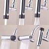 Kitchen Faucet Waterfall Outlet Splash Proof Universal 360° Rotating Bubbler 6 Modes Multifunctional Water Tap Nozzle Extension