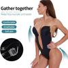 Siamese Underwear Backless Body Shapewear Seamless U Plunge Bodysuit Bridal Shaper Adjustable Strap Cut Out Brassiere Bodysuit