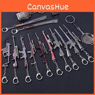 Pubg Weapon Model Keychain Alloy Material For Gaming Fans And Special Occasion Gift