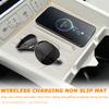 for Hyundai Santa Fe 2025 Wireless Charging Pad Auto Interior Accessories Car Phone Non-slip Charger Mat Silicone Protective Pad