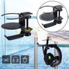 Headphone Holder Universal Fit Clamp Hook Workspace Organizer
