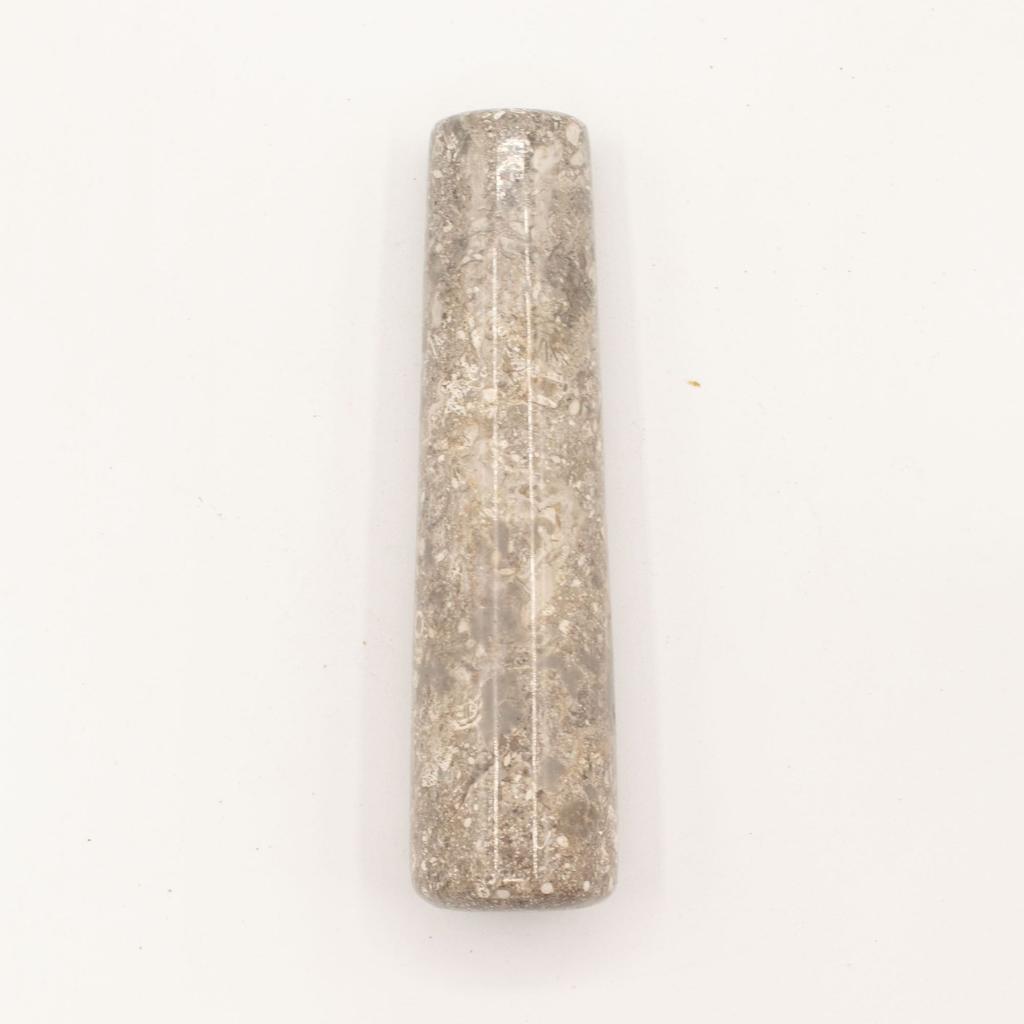 Natural Riverstone Decorative Pestle & Mortar -Medium (approx 12x8cm)