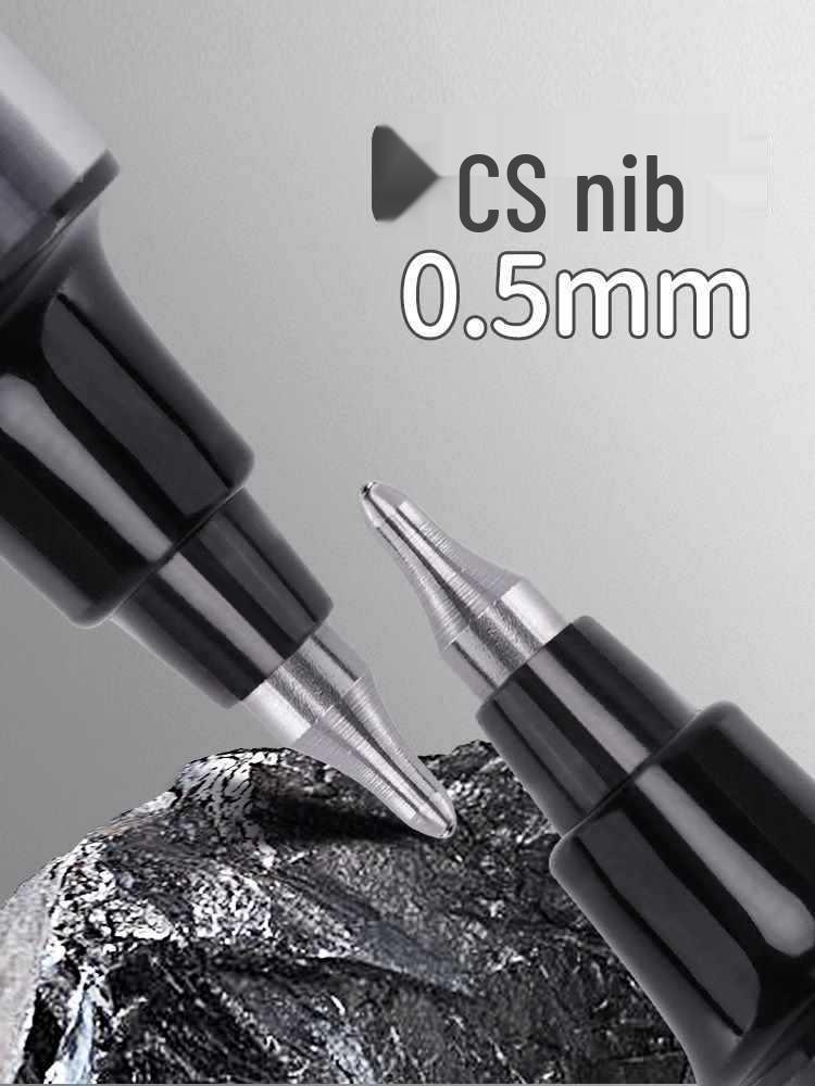 Sonderverkauf: Schnelltrocknender roter Kugelschreiber mit 0,5 mm Spitze und großem Fassungsvermögen für Schüler