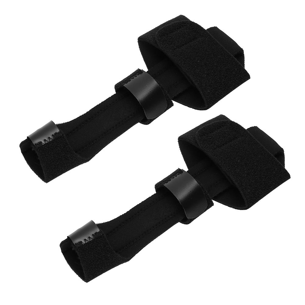 2Pcs Mallet Trigger Finger Splint Support Brace for Finger Sprain Displacement Dislocation