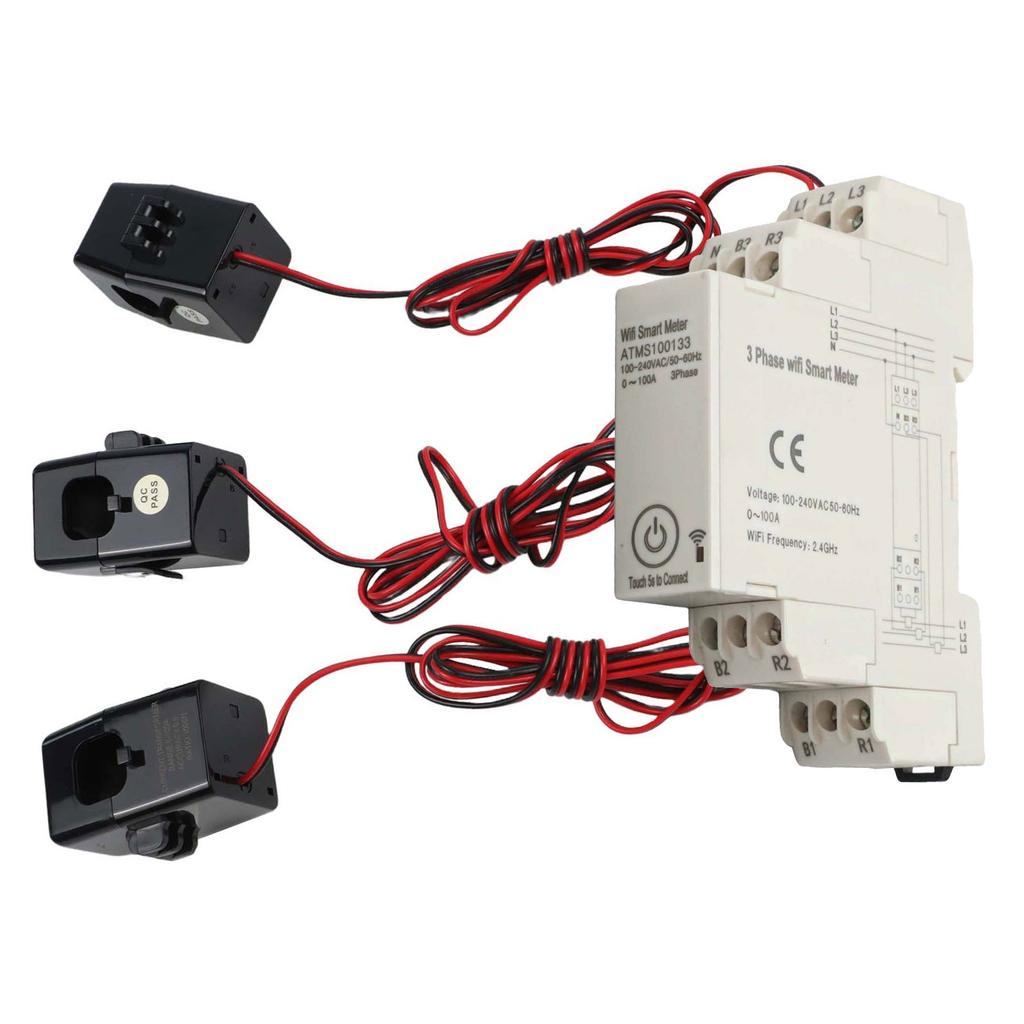 Smart Current Transformer for 3 Phase WiFi Energy Monitoring Solution