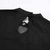 Y2K Women's Dark Punk Mesh Patchwork Slim Fit Long Sleeve Top