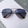 1PC fashionable women's retro frameless big eye lenses women's fashionable glasses personalized casual and v