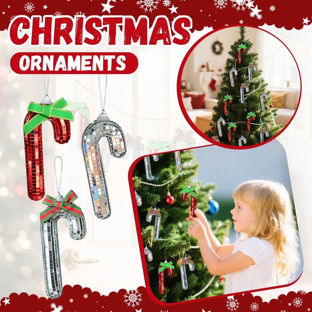 Candy Cane, Disco Ball, Small Walking Stick, Christmas Tree Decoration Pendant, Home Decoration, Photography Props, Decorative Items.