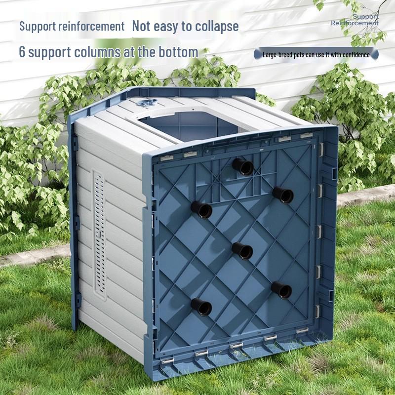 All-Season Outdoor Dog House: Rainproof, Coldproof Sleeping Nest for Large Dogs