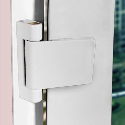 Doors Hinge White Aluminum Alloy Casement Left Right