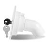 Lockable Gravity Water Inlet White/Black Water Inlet Filler Tough Fill Hatch  Trailer
