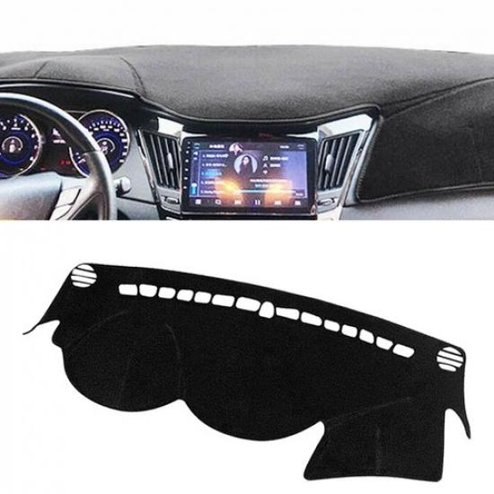 Car DashMat Dashboard Cover Non-slip Sun Protector For Hyundai Sonata 2009-2013