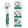 Adjustable Wide 250mm Maximum Opening with for Water Motorcycle Machine and Maintenance Wrench, Multi-Function Spanner, Wide, 35mm, Adjustable,