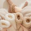 Women's Plush Slipper Socks with Anti-Slip Sole, Thick Coral Fleece Winter Floor Socks for Home and Sleep, 1 Pair
