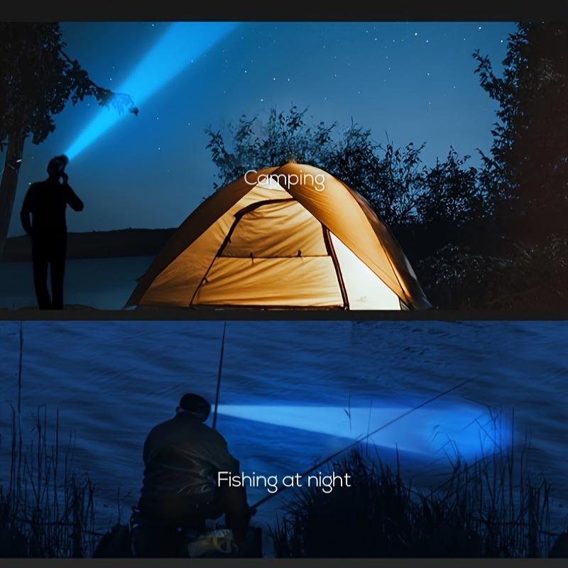 Strong Light Headlamp Led Five Head Aircraft Light Usb Rechargeable Head Mounted Small Flashlight Outdoor Mining Headlamp