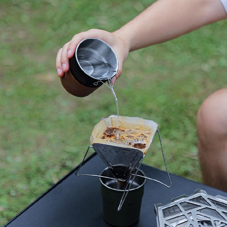Coffee Drip Spout for Camping Bowl Hand Brewed Coffee Teapot Water Drain Spout