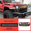 Naštvaná mřížka se světly pro 07-23 Wrangler, Renegade, Gladiator Přední úprava