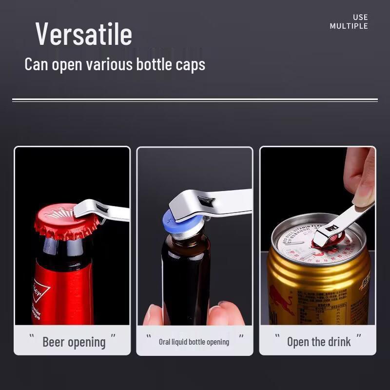 Multifunctional Portable Bottle Opener for Medicine & Beer