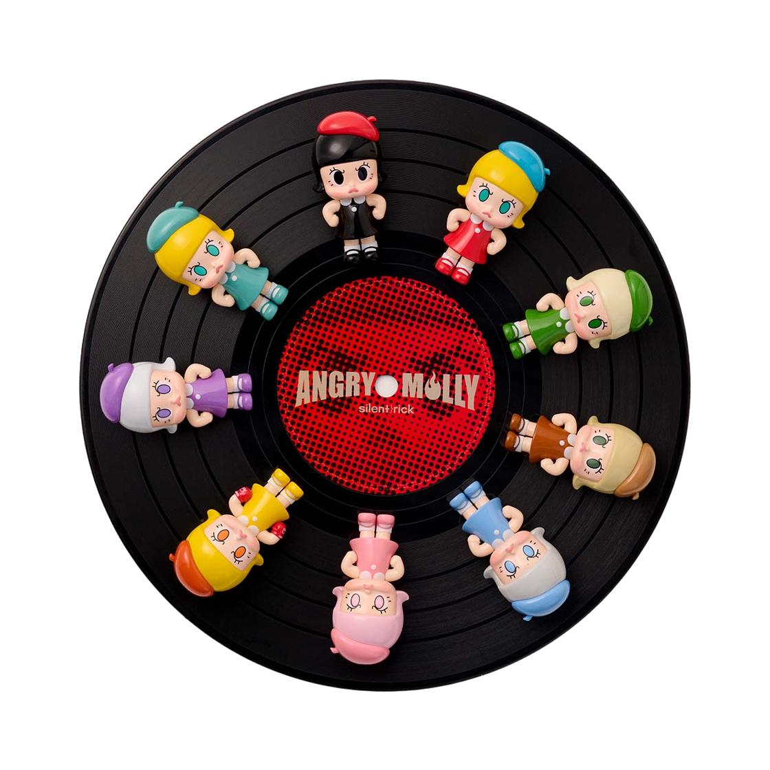 Pop Mart Angry Molly Mini Figure Long Play 9 (Set of 9) ONE SIZE