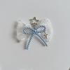 Bead Bow Lace Pearl Keychain INS Style Creative Pendant for Women Purse Handbag Lovely Gift