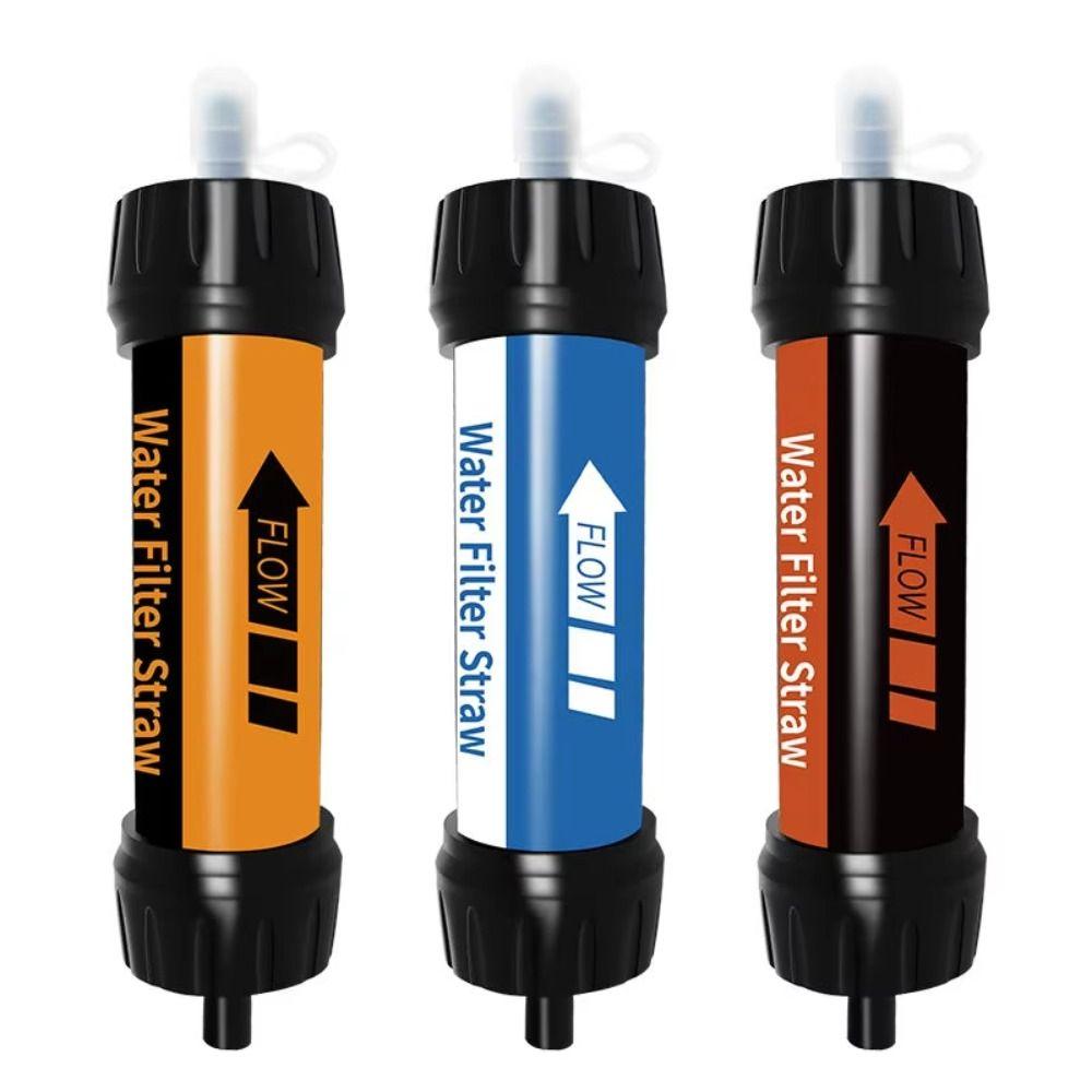 Straw Purification Water Filter Mini Drinking Water Filtering Straw  Emergency