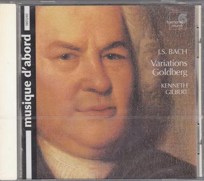 CD BACH; GILBERT - Goldberg Variations  Japan Classical Used