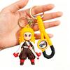 Cute Chibi Style Cartoon Girl Keychain Bag Pendant Doll Accessory